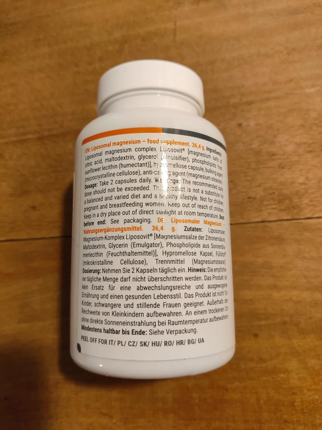GymBeam Magnesio Liposomiale capsule alto assorbimento 95%