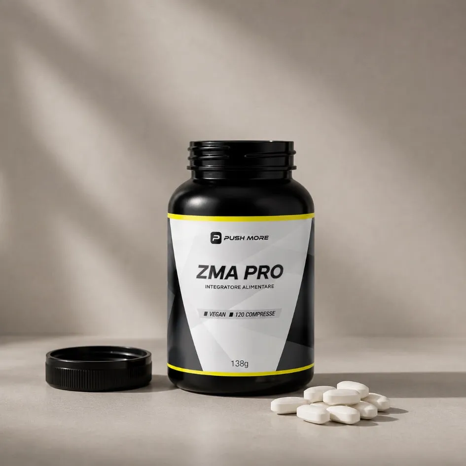 Push More RIV ZMA Pro zinco magnesio 120 capsule recupero