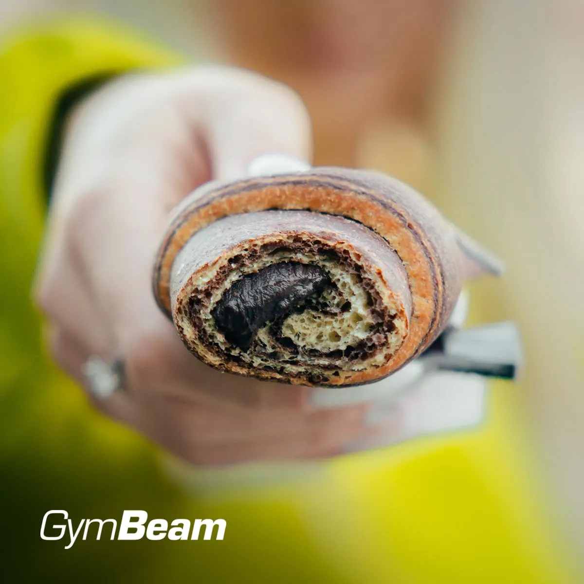 GymBeam Croissant Proteico Cacao 10x50g senza glutine