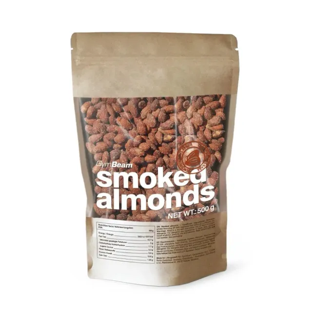 GymBeam Mandorle Affumicate Snack Salato 500g Proteico