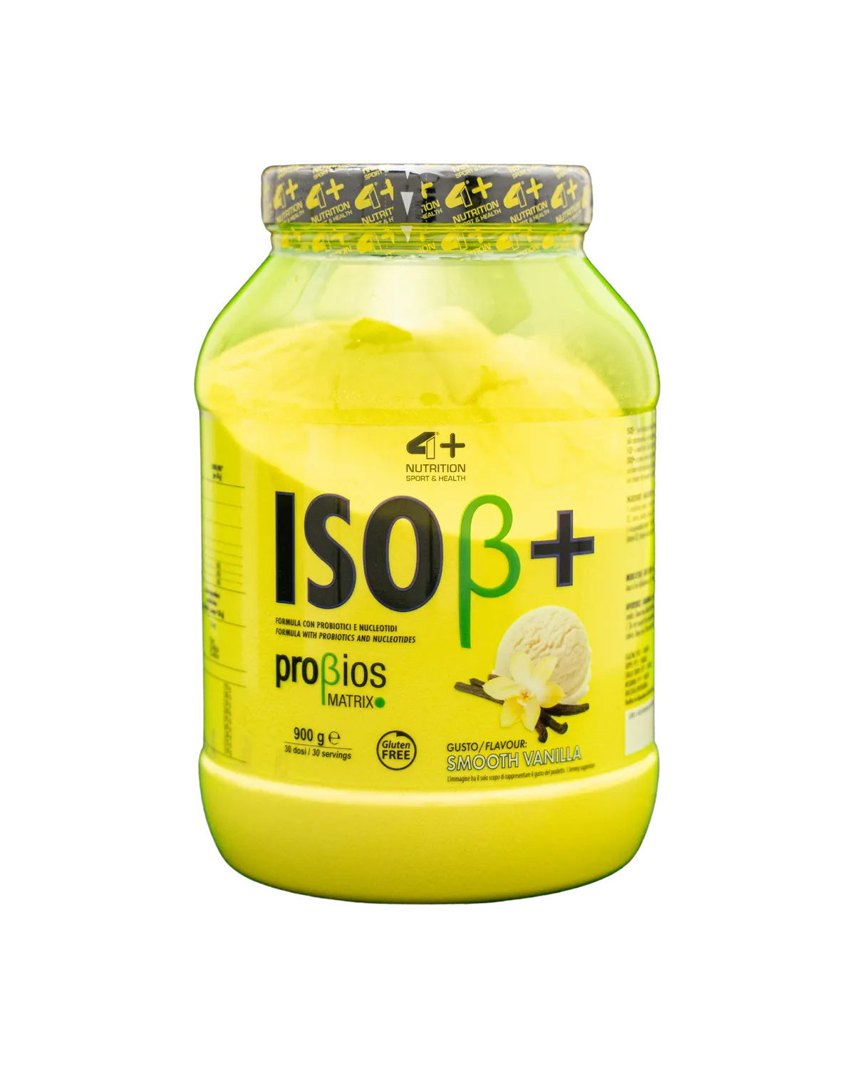 4 Plus Nutrition ISOβ+ Proteine Isolate 900 g Senza Glutine