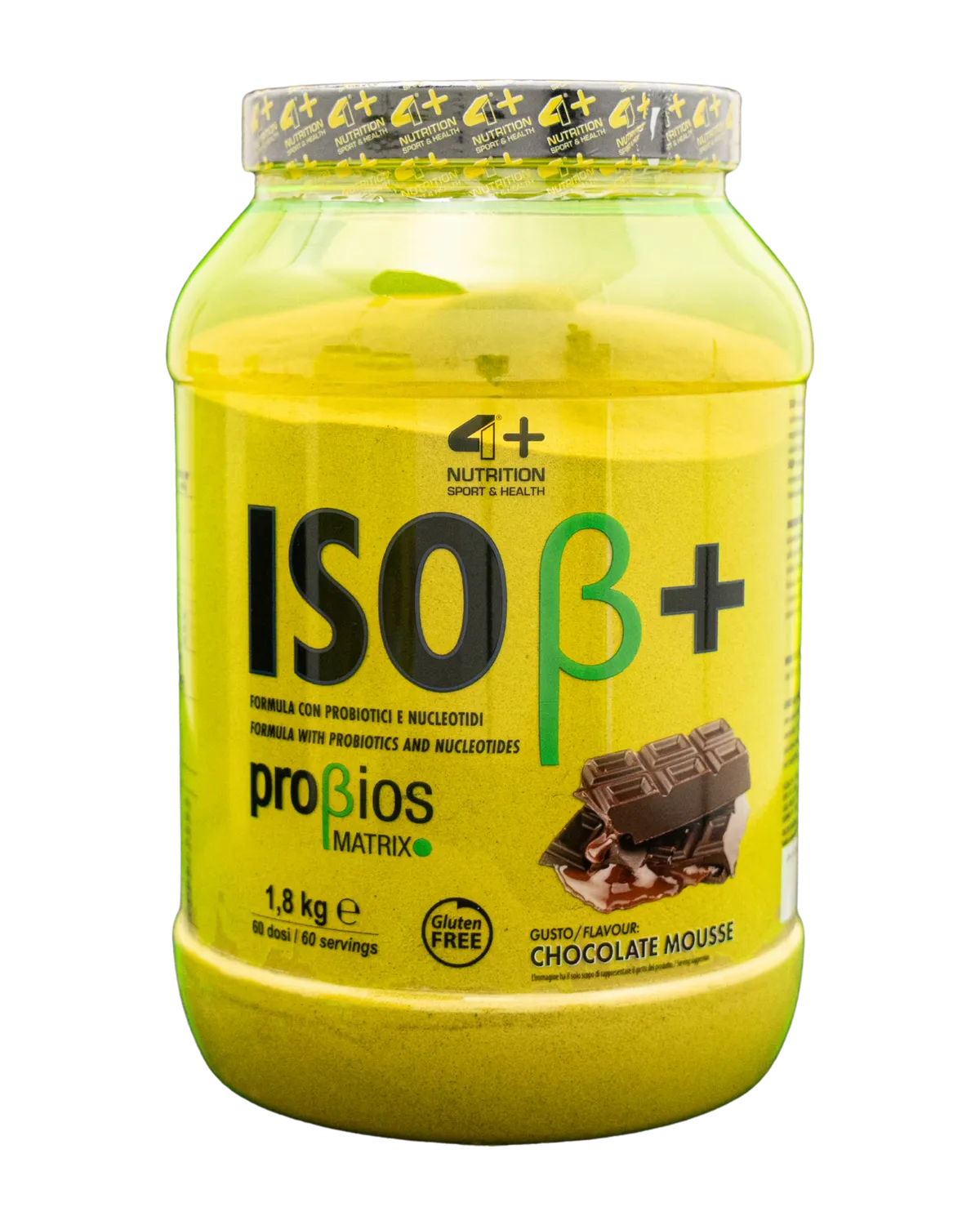 4 Plus Nutrition ISOβ+ Proteine Isolate 900 g Senza Glutine