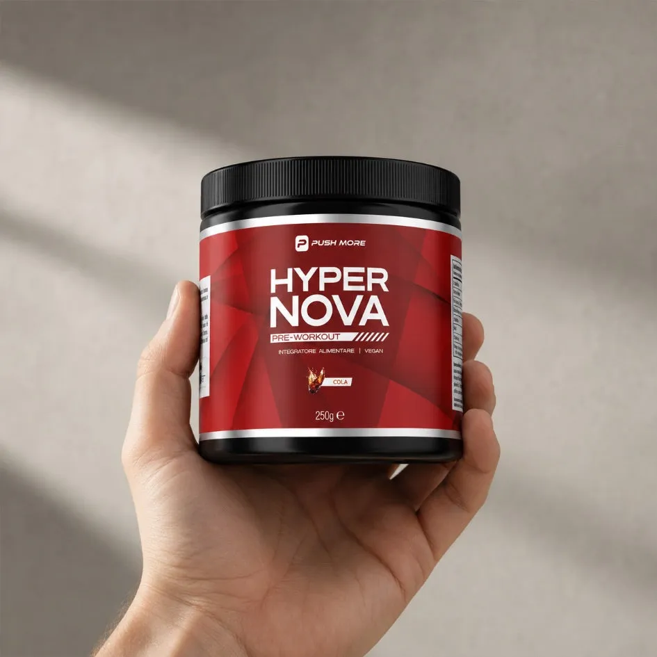 Push More Hyper Nova Pre Workout 250 g Caffeina