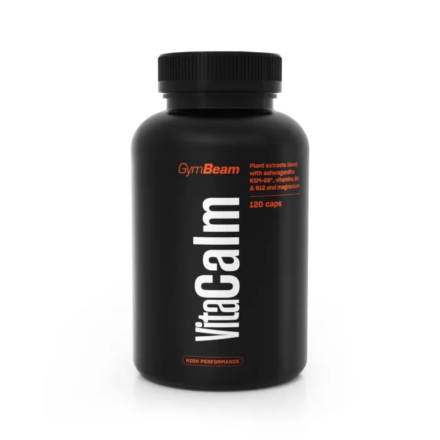GymBeam VitaCalm Ashwagandha 120 cps rilassante
