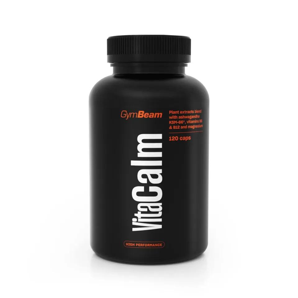 GymBeam VitaCalm Ashwagandha 120 cps rilassante