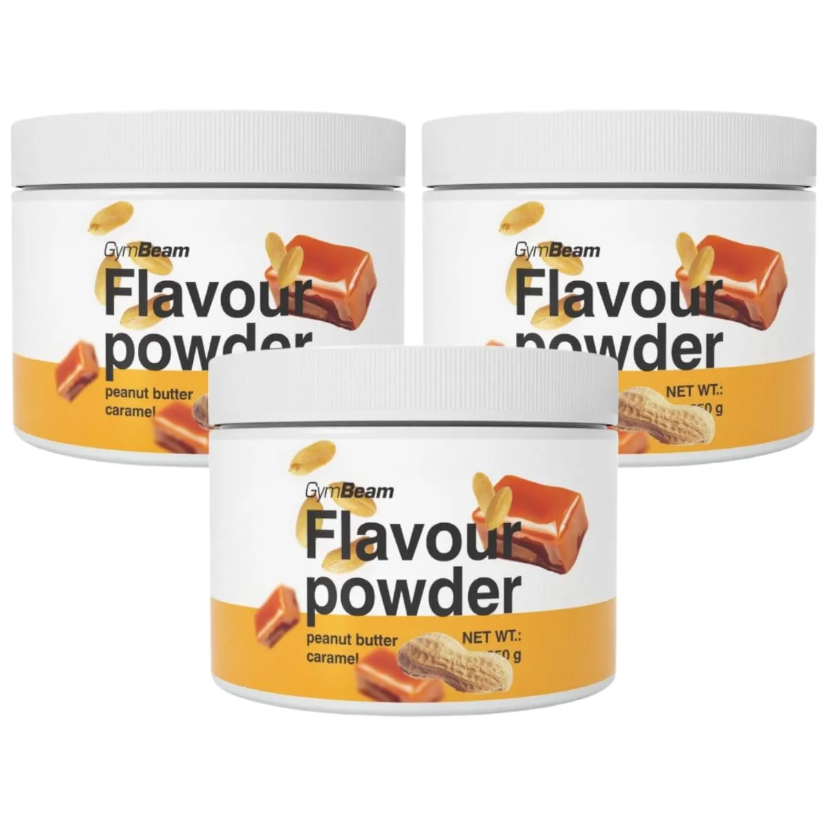 GymBeam Flavour Powder Banana Choco Chips 250g 10 kcal