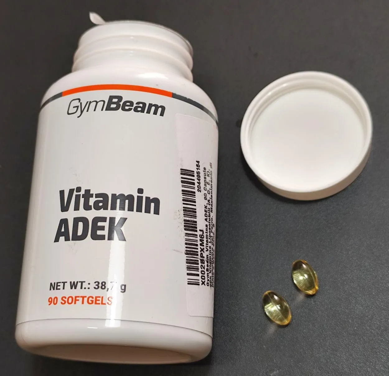 GymBeam Vitamina ADEK Integratore 90 Capsule per Ossa