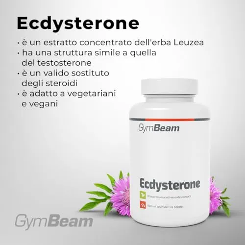 GymBeam Ecdysterone 60 cps capsule forza muscolare
