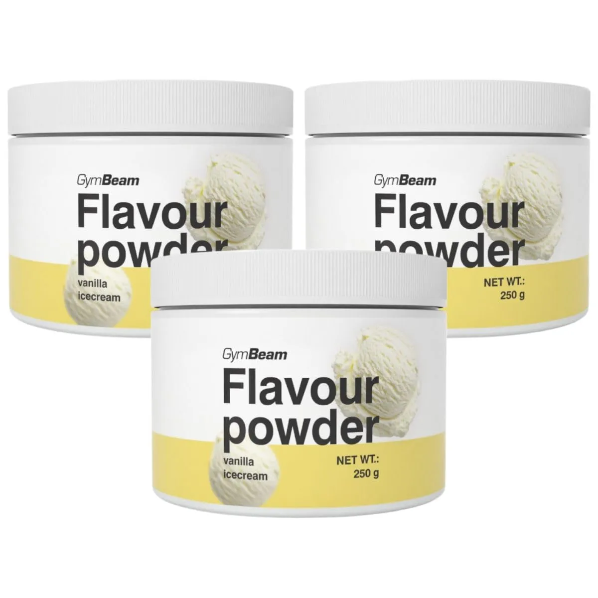 GymBeam Flavour Powder Banana Choco Chips 250g 10 kcal