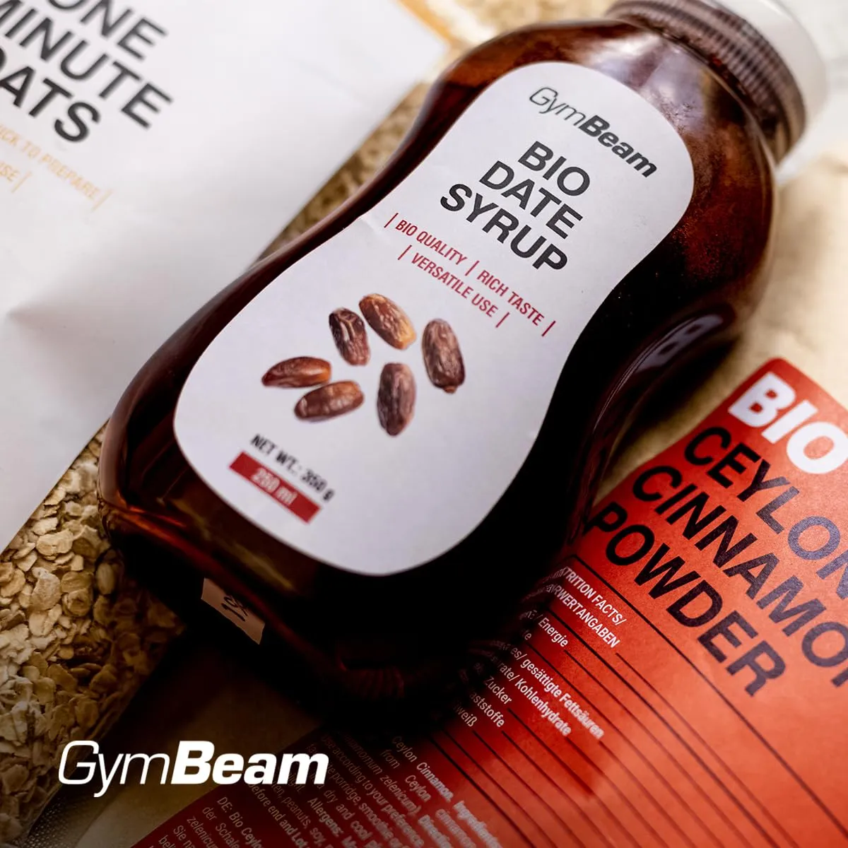 GymBeam Sciroppo Datteri BIO 250 ml