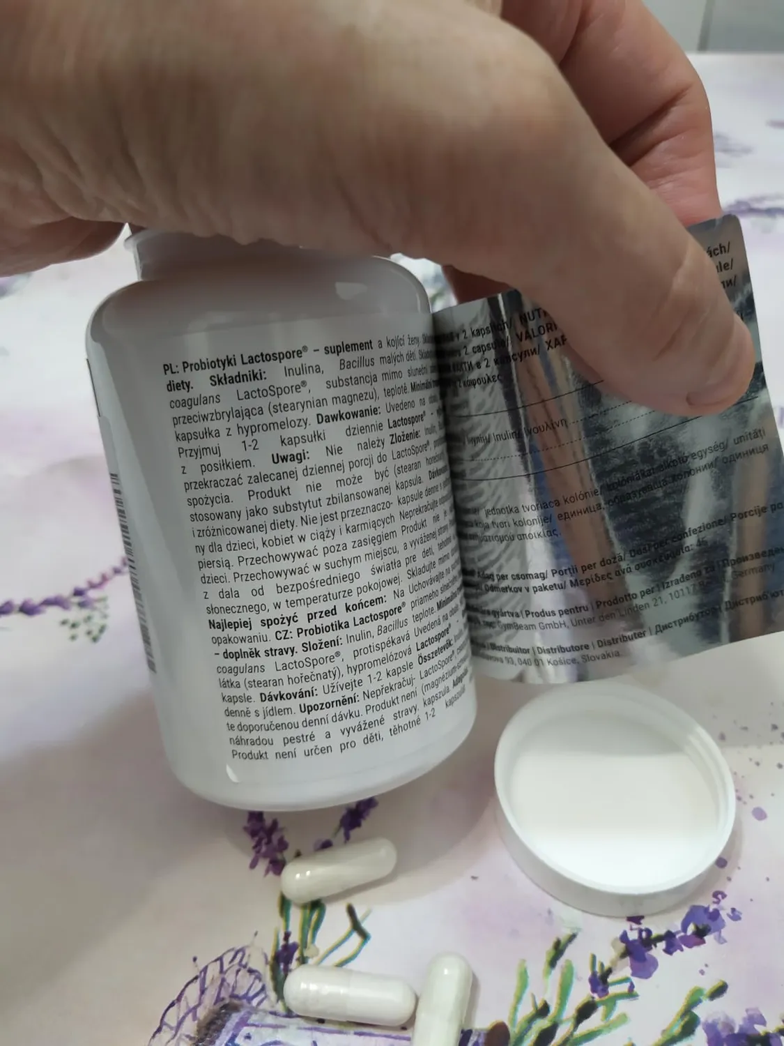 GymBeam Probiotici Lactospore 90 cps Bacillus Coagulans
