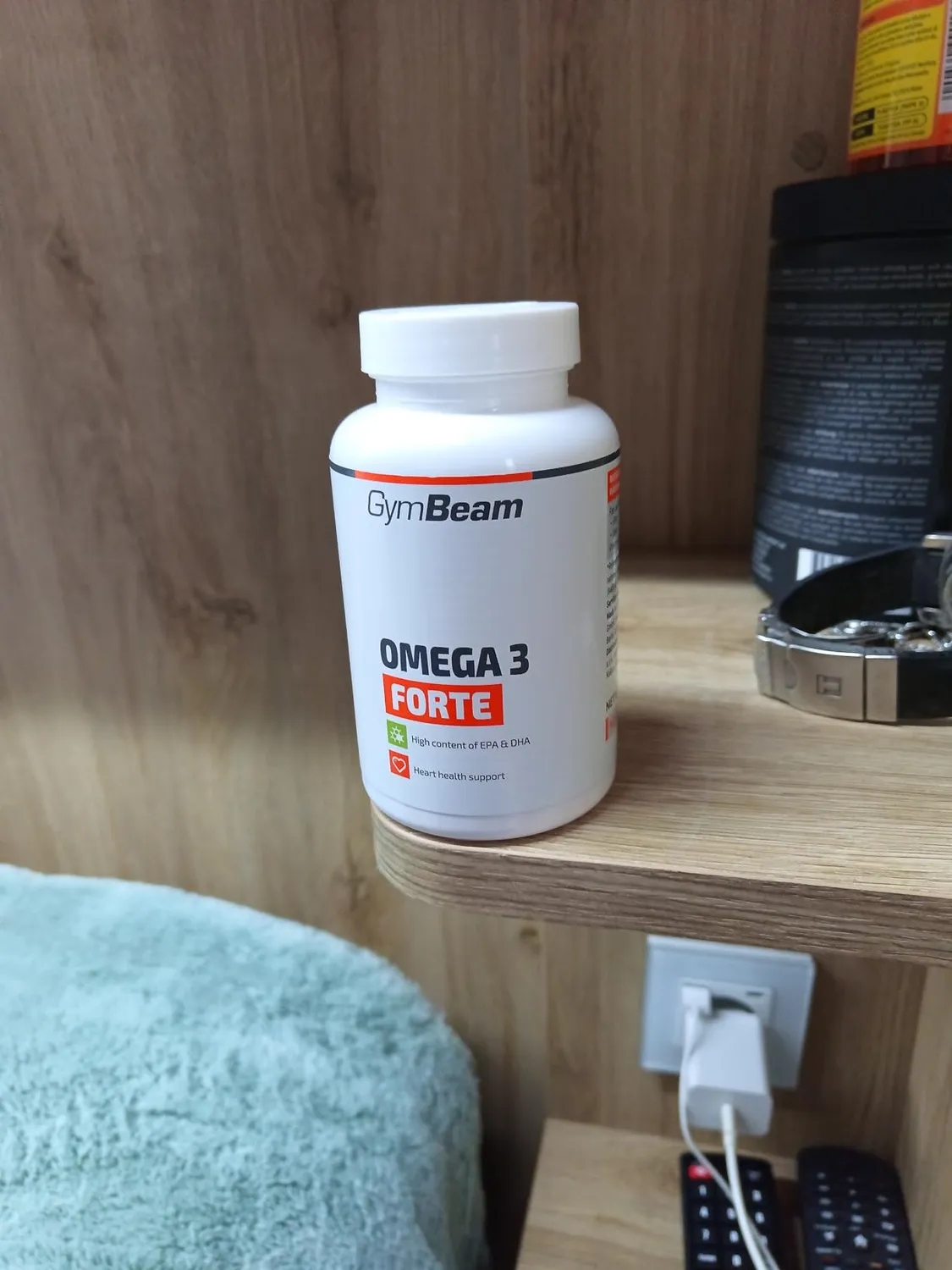 GymBeam Omega 3 Forte Capsule 90 cps Olio Pesce 1000 mg EPA DHA