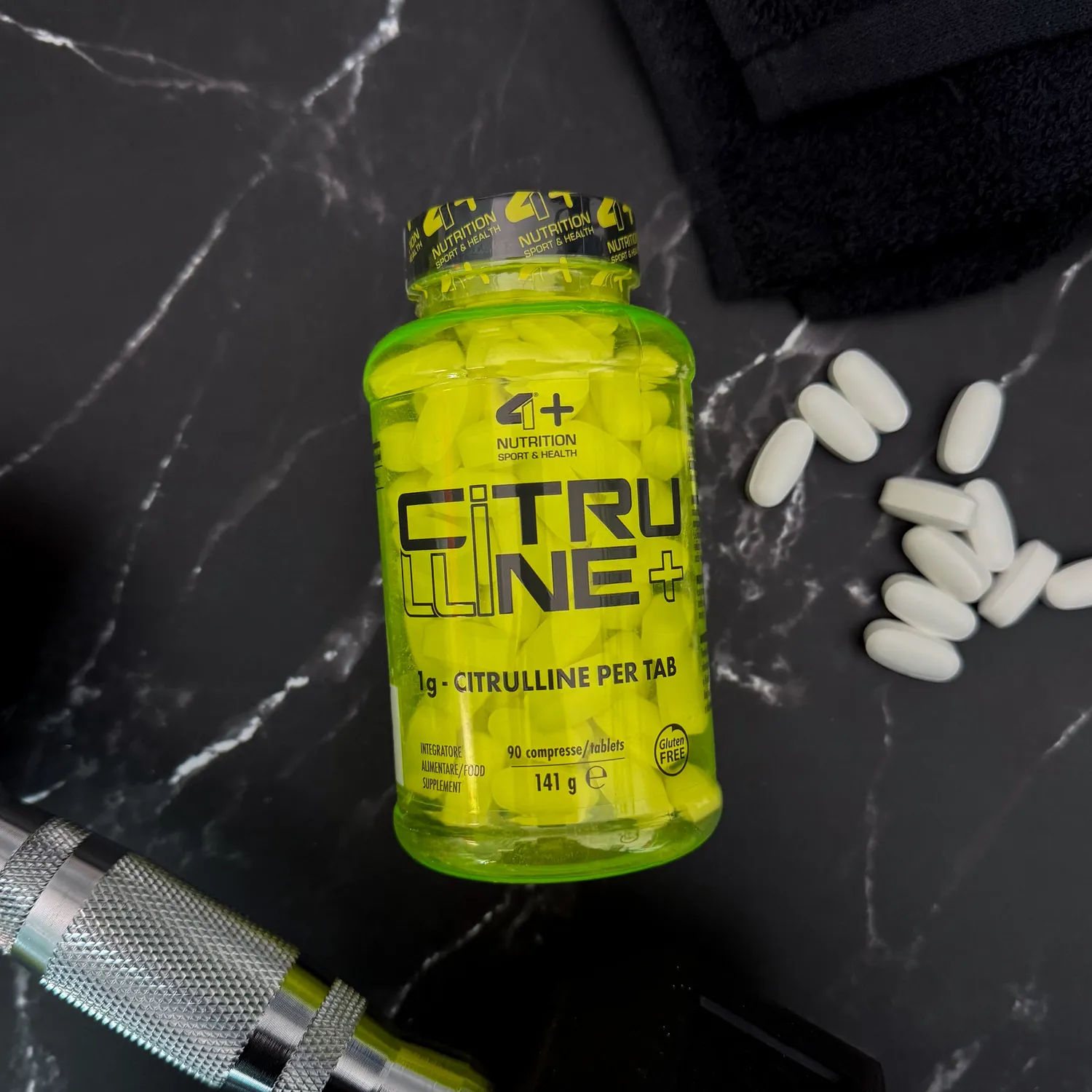 4 Plus Nutrition Citrulline+ Citrullina 90 Compresse Pre Workout