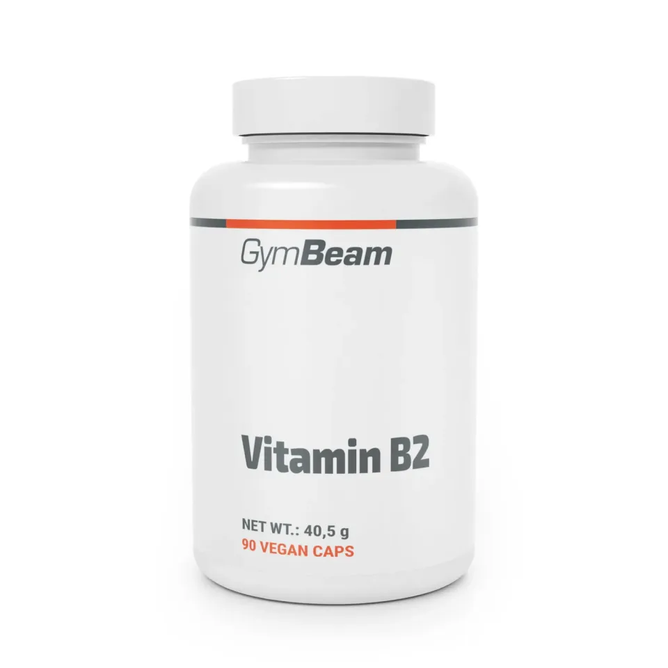 GymBeam Vitamina B2 Riboflavina 28mg 90 Capsule Vegane
