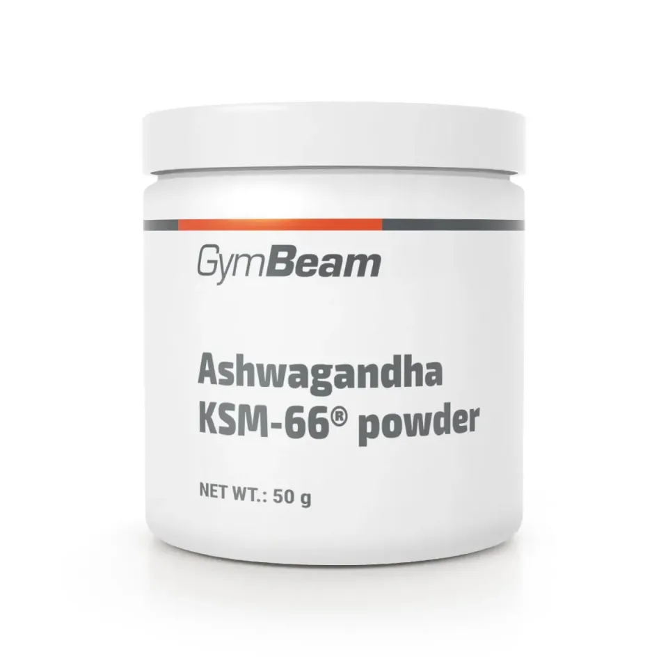 GymBeam Ashwagandha KSM-66 polvere 50 g stress sonno