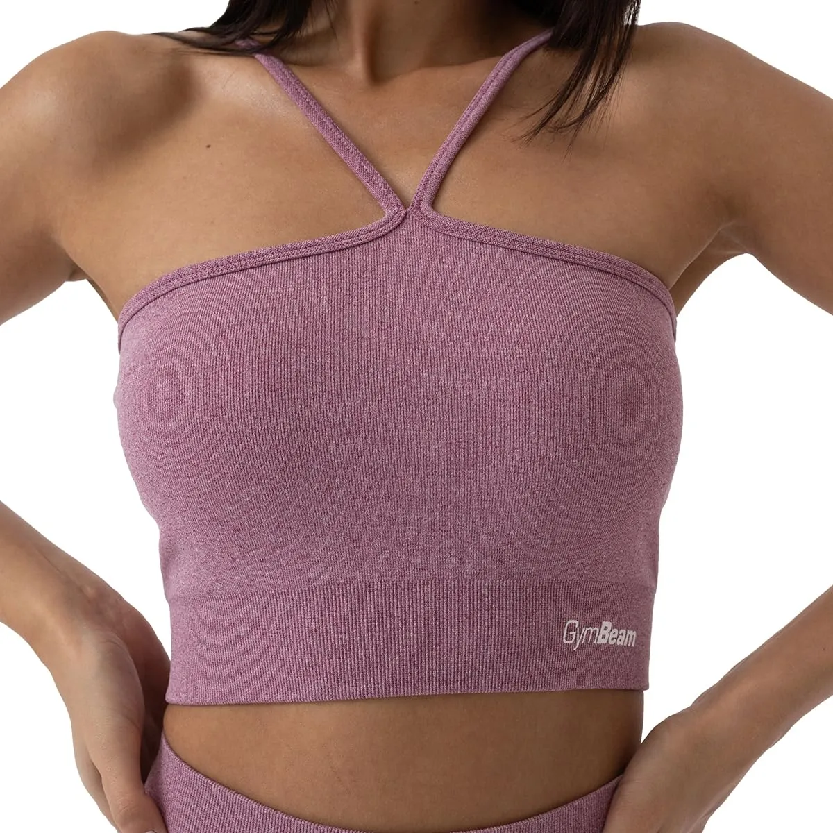 GymBeam Flo Halter reggiseno sportivo seamless