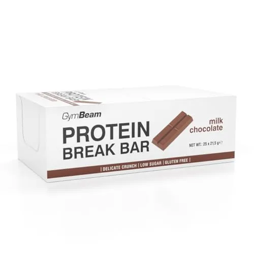 GymBeam Break Barretta Proteica 25x21,5g Cioccolato Wafer
