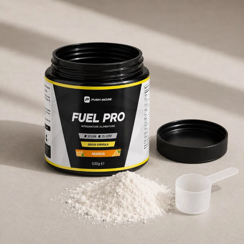 Push More Fuel Pro integratore 500g gusto Arancia