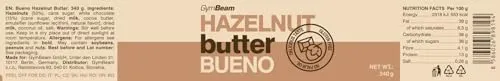 GymBeam Burro di Nocciole Bueno senza glutine