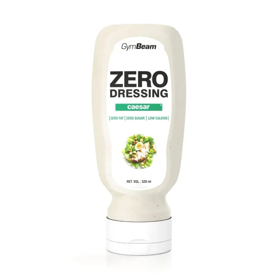 GymBeam Salsa Zero Caesar 320 ml senza grassi vegana
