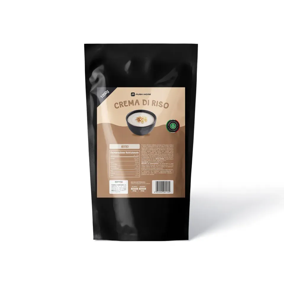 Push More Crema di Riso Istantanea 1 kg Biscotto Energia