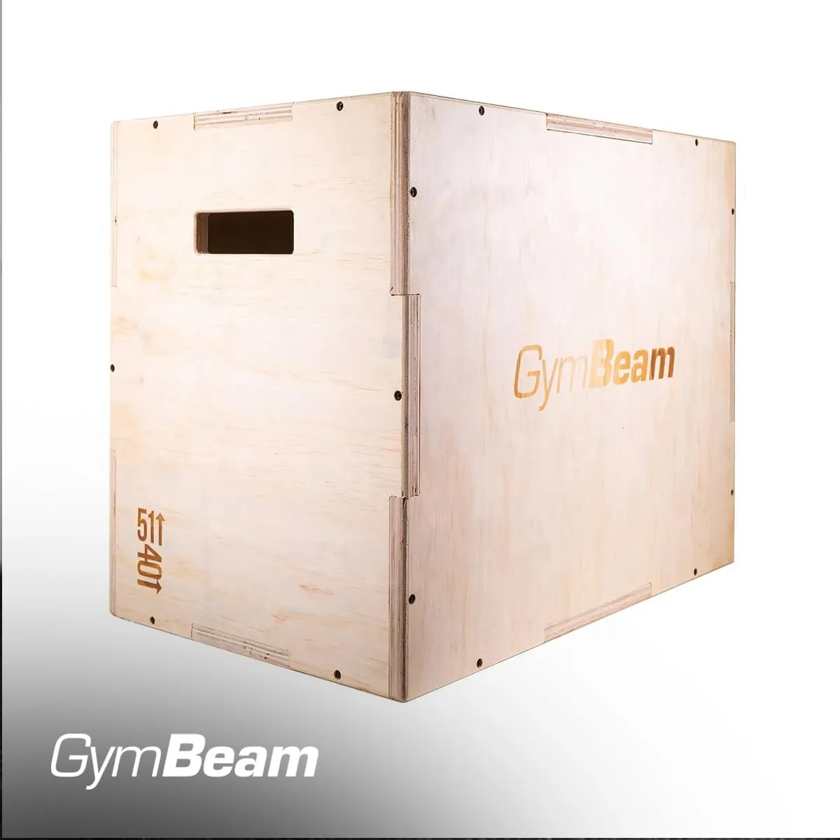 GymBeam Plyo Box Legno Box 40x51x61 cm 200 kg