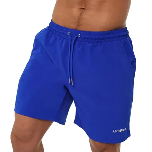 GymBeam Black costume mare uomo rete interna