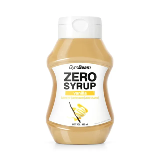 GymBeam Sciroppo ZERO vaniglia 350 ml zero calorie