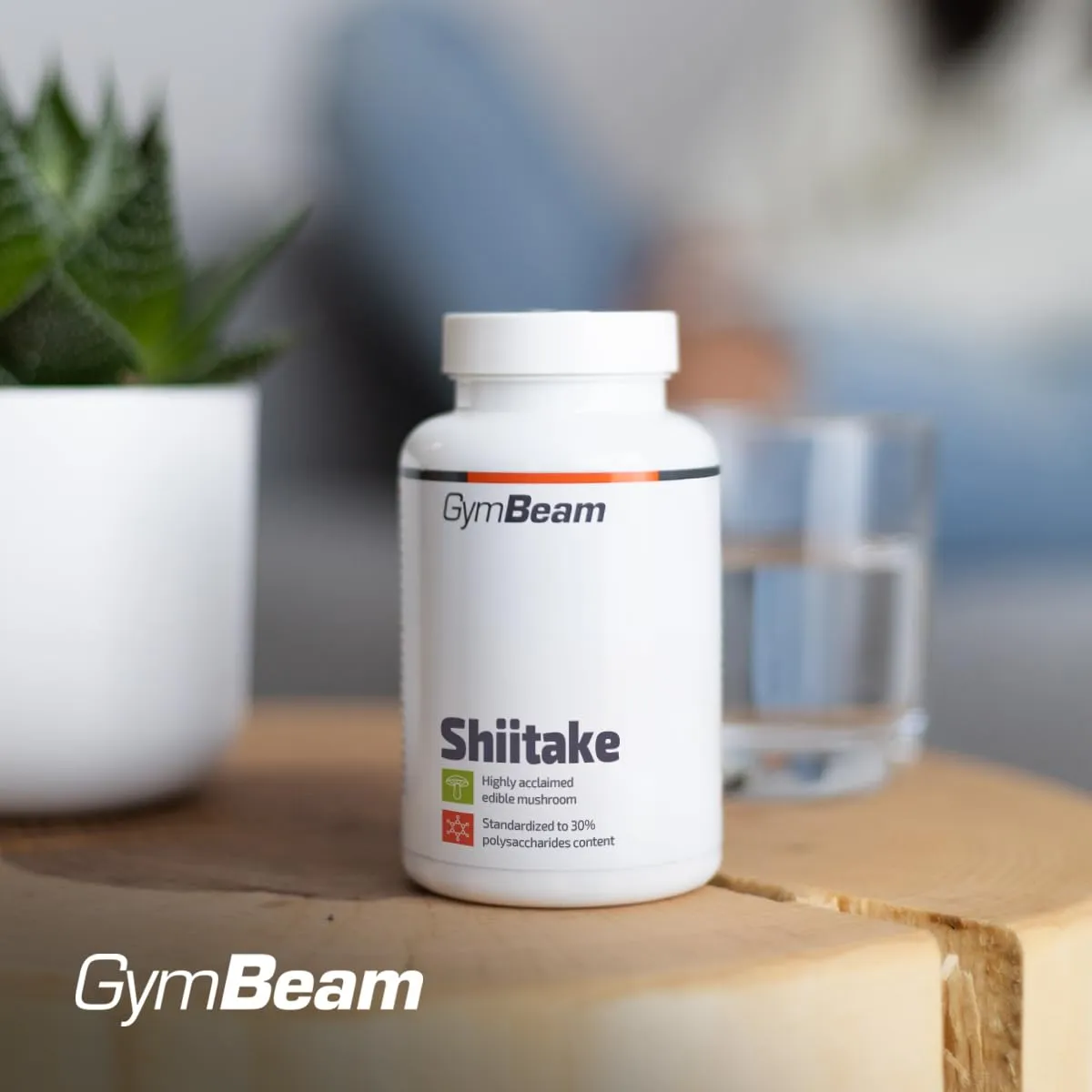 GymBeam Shiitake Estratto 90 cps polisaccaridi
