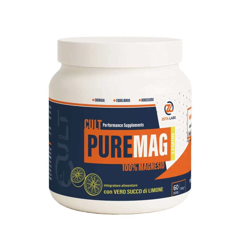 Zeta Labs Elite Pure Mag Magnesio Limone 300g