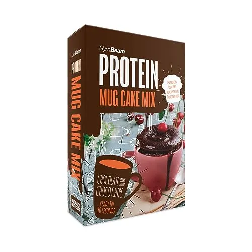 GymBeam Mug Cake Proteica 500 g Chocolate Choco Chips