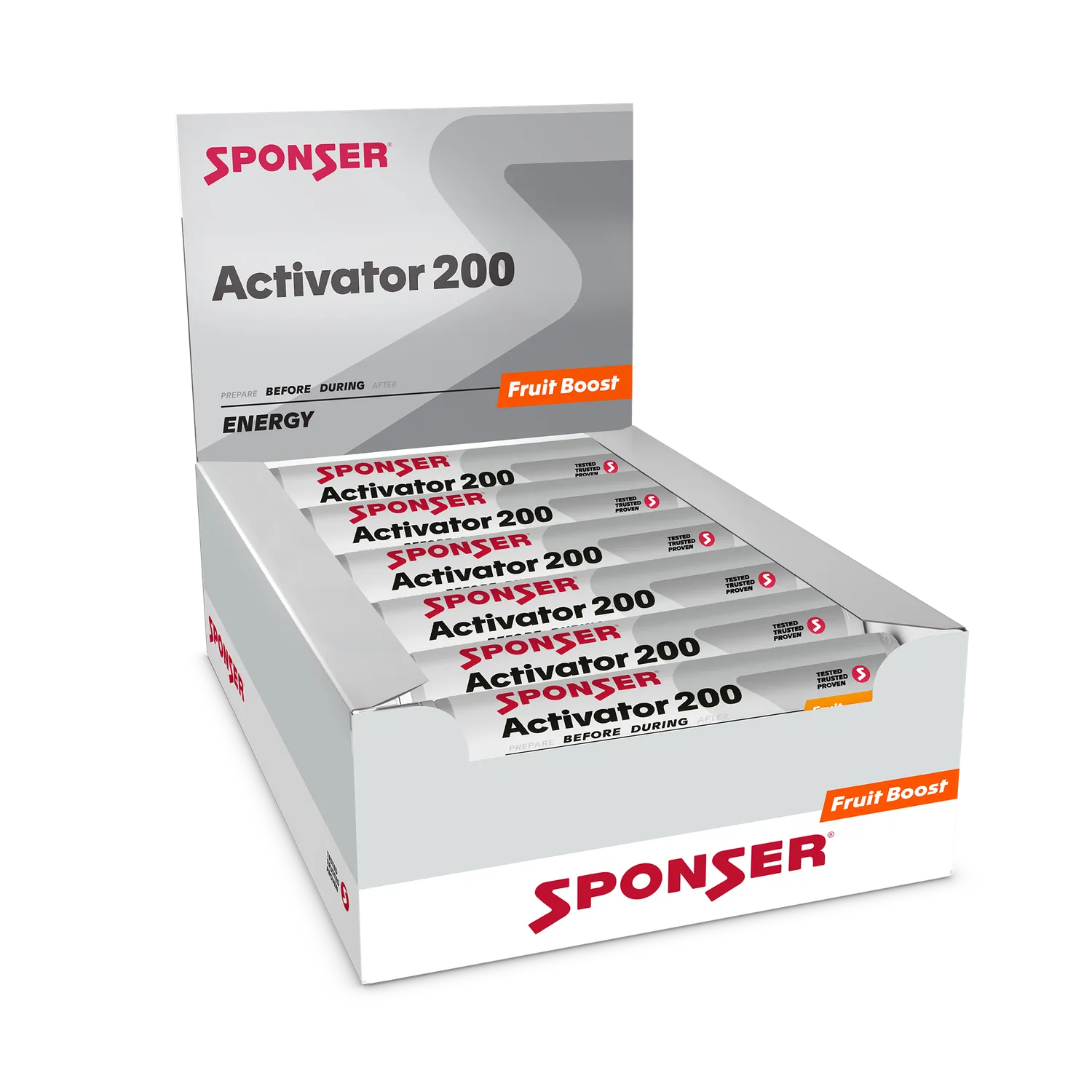 Sponser Activator 200 shot caffeina fruit boost 25 ml