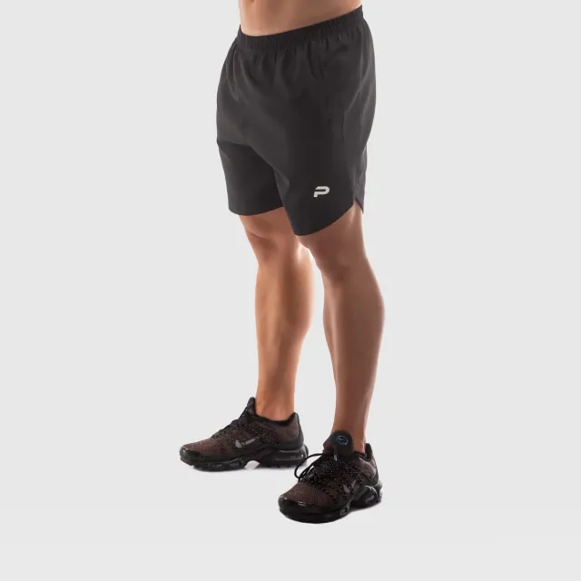 Push More Black Essential shorts uomo neri taglia M