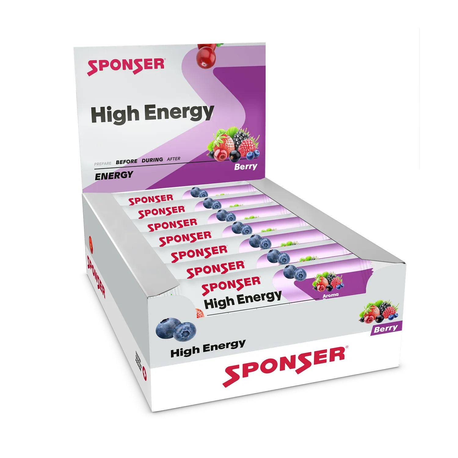 Sponser High Energy Bar Barretta Berry 45 g