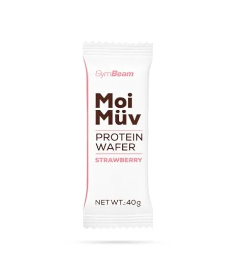 GymBeam MoiMuv Wafer Proteico Nocciola 20x40g