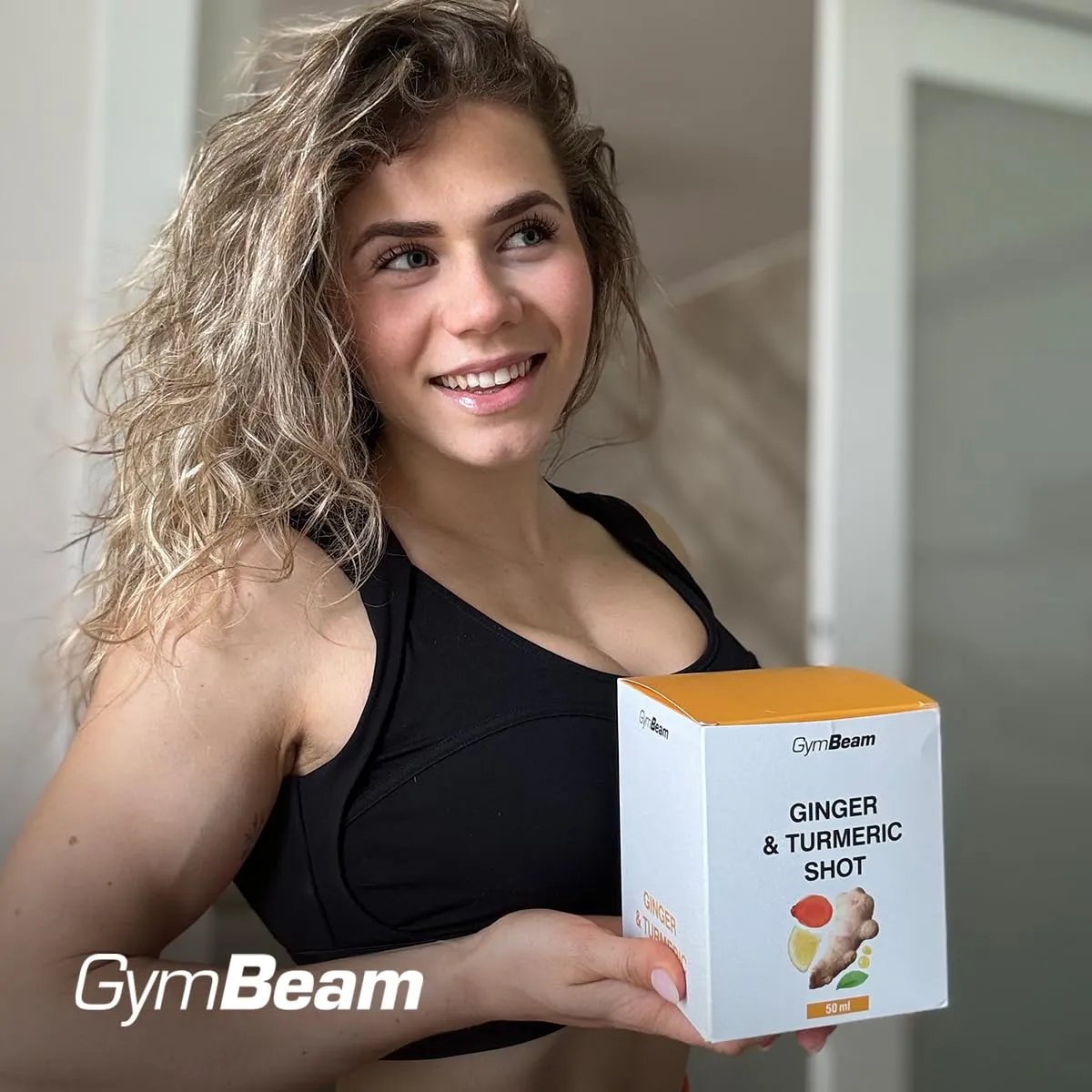GymBeam Shot Zenzero Curcuma 9x50ml naturale