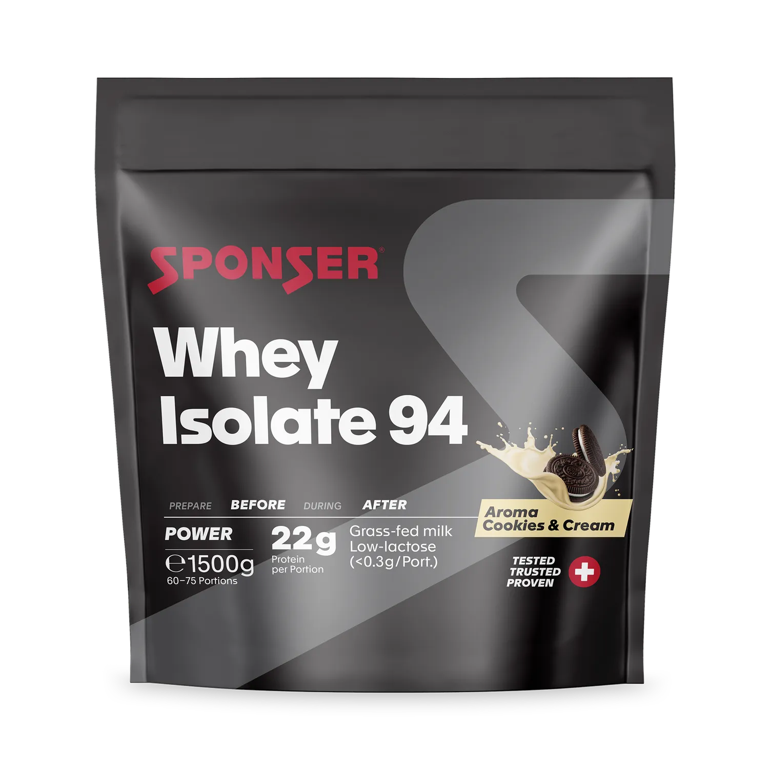 Sponser Whey Isolate 94 proteine cookies cream 425 g