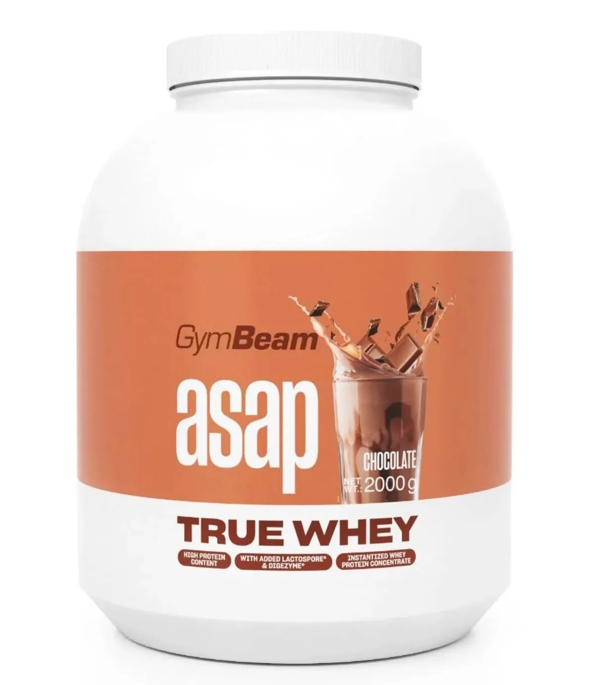 GymBeam True Whey ProDigest proteine banana 900 g con enzimi