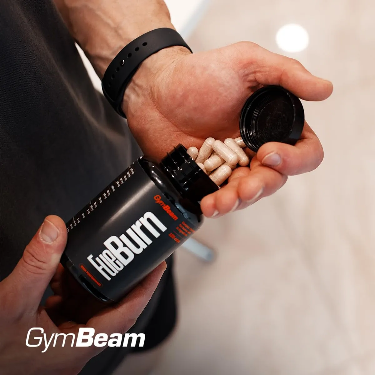 GymBeam FueBurn Bruciagrassi Termogenico 60 Capsule Caffeina
