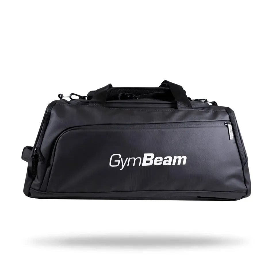 GymBeam Gymbag 2 in 1 Borsone Palestra 42L Nero con PC