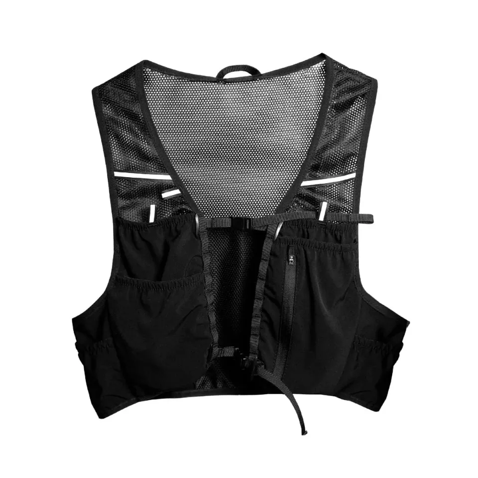 GymBeam Trail Gilet Running M/L con Tasche e Riflettenti