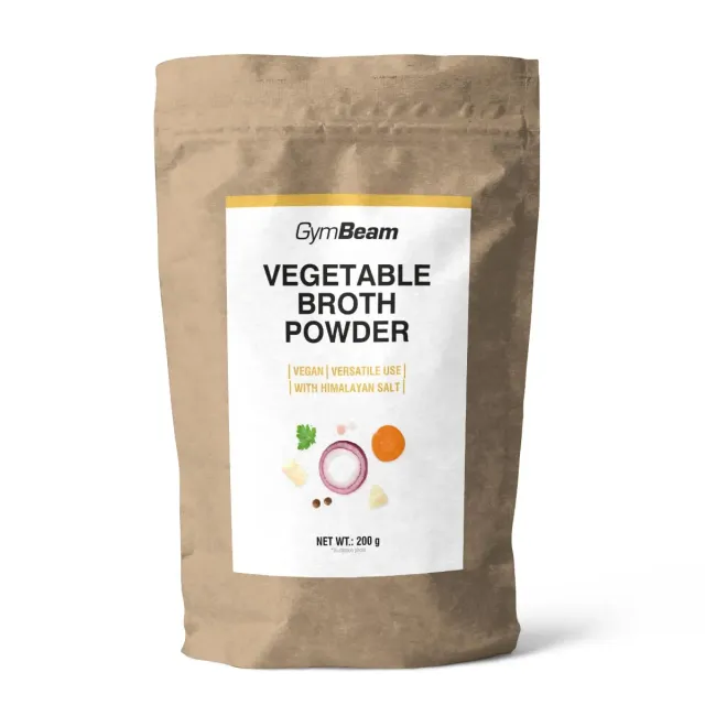 GymBeam Brodo Vegetale Granulare Senza Glutine Vegano