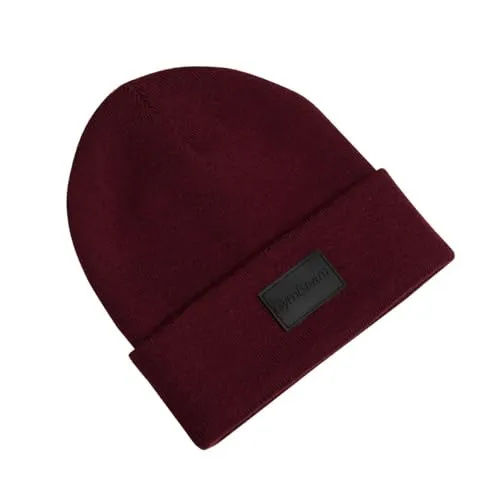 GymBeam Polar Beanie berretto pile Burgundy