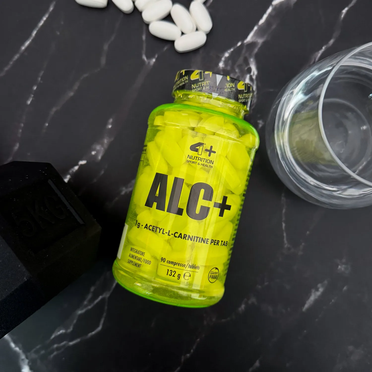 4 Plus Nutrition ALC+ Integratore 90 Compresse Carnitina