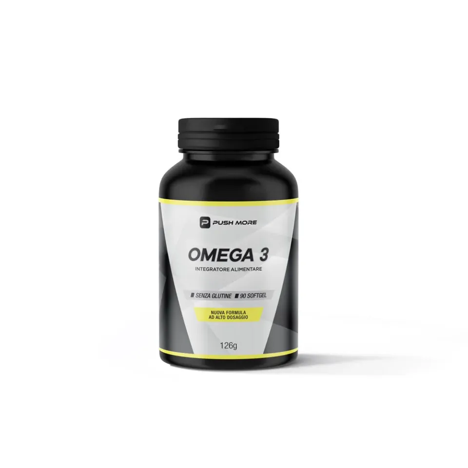 Push More Omega3 Capsule 90 Softgel EPA DHA Titolo 75%