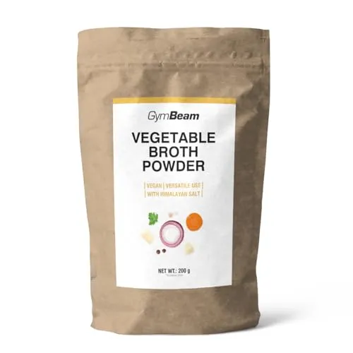 GymBeam Brodo Vegetale Granulare Senza Glutine Vegano