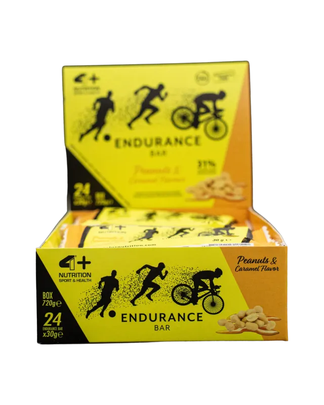 4 Plus Nutrition Endurance Bar Barretta Energetica 30 g Senza Glutine