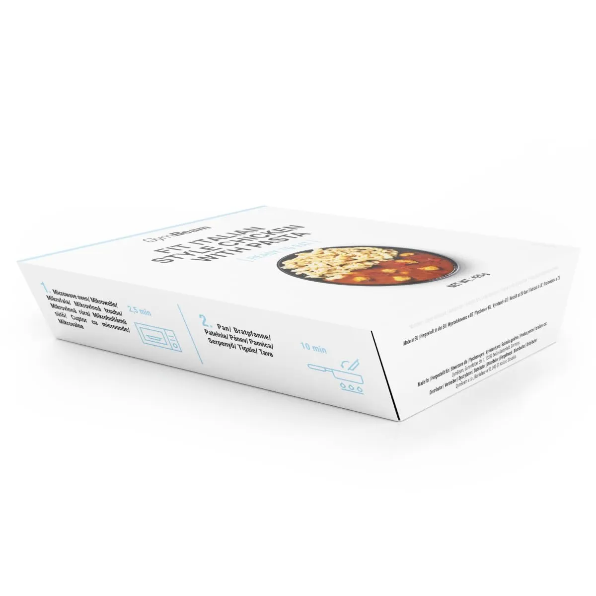 GymBeam FIT Ready to Eat Pollo con Pasta all'Italiana Pasto Proteico 420 g