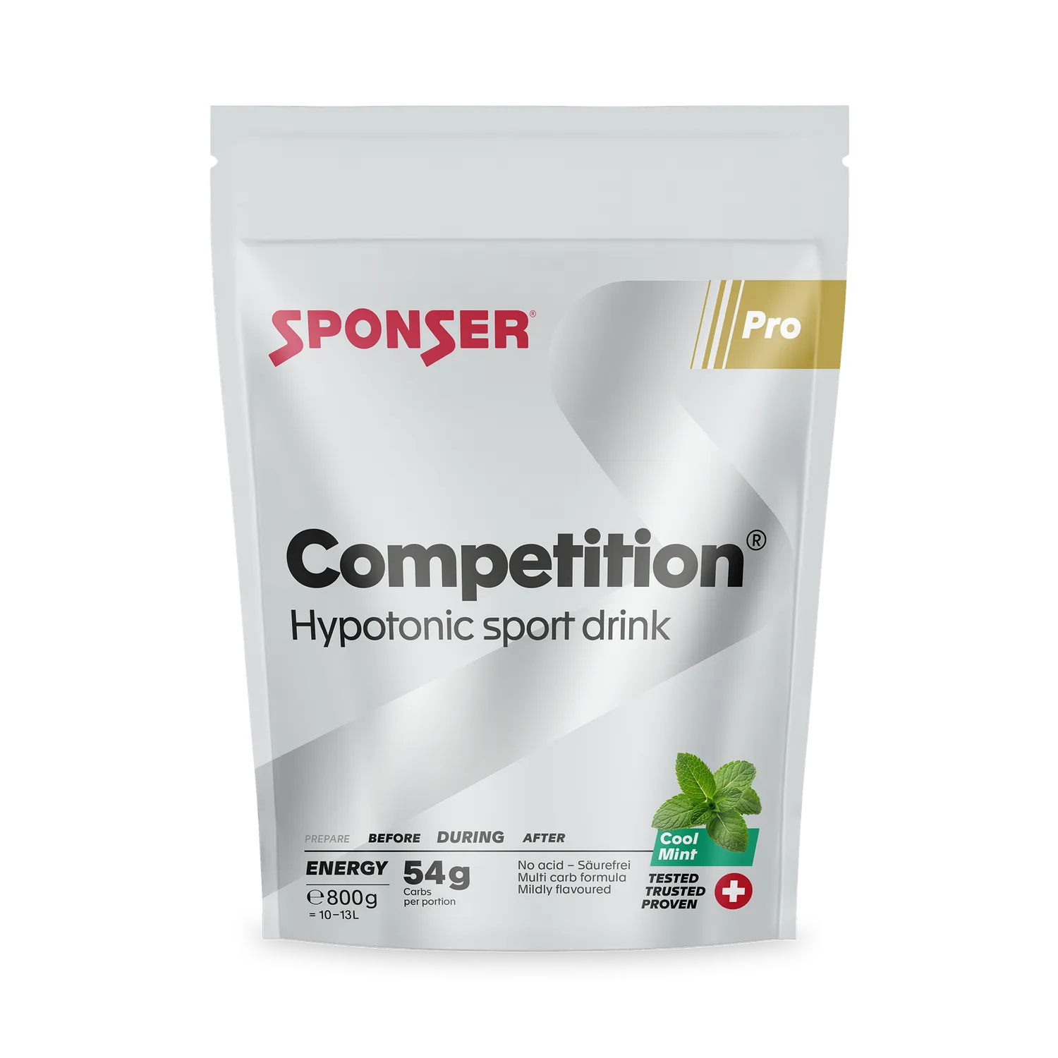 Sponser Competition sport drink cool mint 1000 g ipo