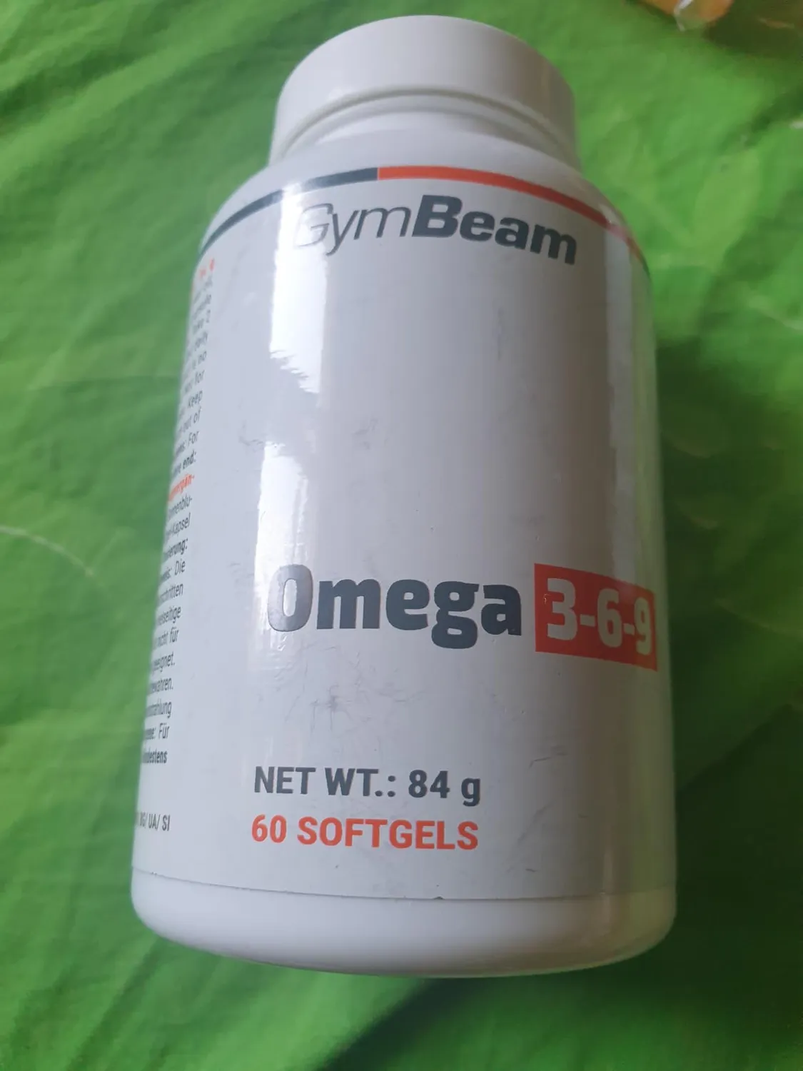 GymBeam Omega 3-6-9 capsule 120 cps pesce lino